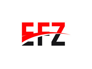EFZ Letter Initial Logo Design Vector Illustration
