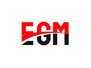 EGM Letter Initial Logo Design Vector Illustration