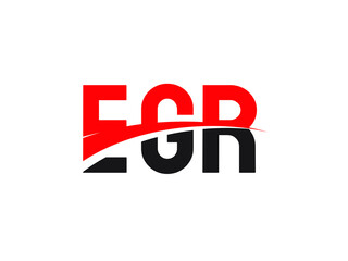 EGR Letter Initial Logo Design Vector Illustration