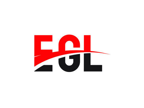 EGL Letter Initial Logo Design Vector Illustration