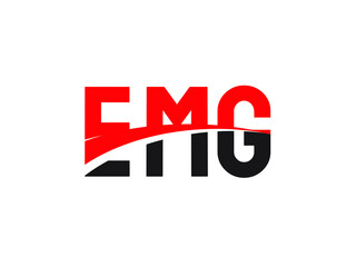 EMG Letter Initial Logo Design Vector Illustration