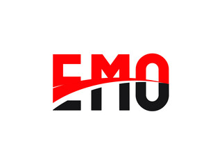 EMO Letter Initial Logo Design Vector Illustration
