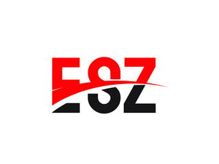 ESZ Letter Initial Logo Design Vector Illustration