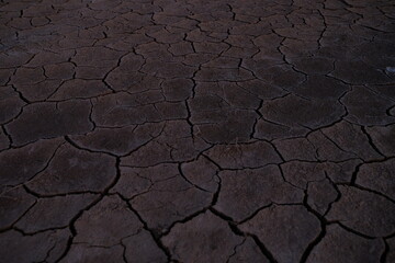 Cracks ground for texturing design and wallpaper 4k