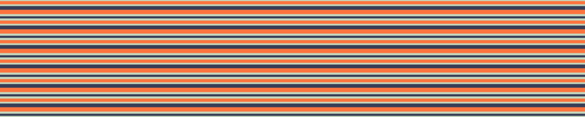 Obraz premium Orange and navy blue stripes seamless pattern. Cute and childish design for fabric, textile, wallpaper, bedding, swaddles or gender-neutral apparel.