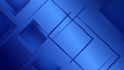 Abstract  Blue Background with Lines