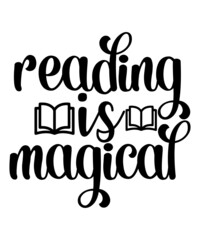 Reading Svg,Reading Svg Bundle,Book Lover SVG Bundle, Reading Quotes and Graphics SVG Bundle