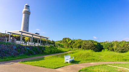 山口県下関市の角島灯台