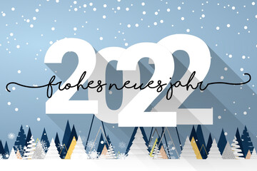 frohes neues Jahr 2022