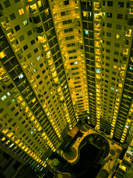 Jakarta abstract background with buildings