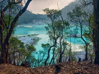 Kawah Putih volcano Bandung
