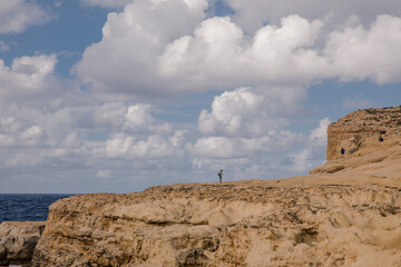 Malta Landschaft  Insel Himmel Reisen Meer 