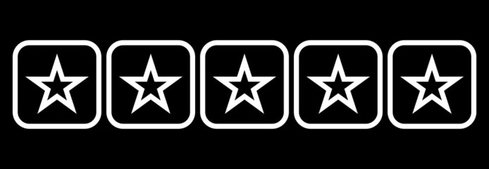 star icon set, rating icon, star symbol