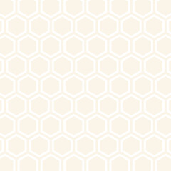 亀甲模様　日本伝統模様　薄黄色