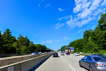 A3 Nähe Offenbacher Kreuz in Hessen 