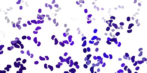 Light purple vector template with abstract forms.