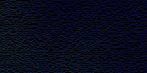 Dark BLUE vector pattern with curved lines.