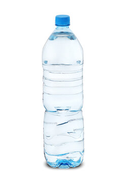 large plastic bottle with spring water