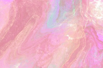 abstract pink watercolor background with strokes and colorful paint splashes with layers, fluid pink peachy green violet orange red green purple art, cool paint mix design 