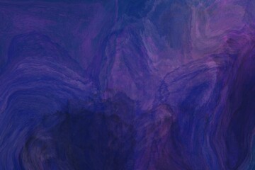 abstract dark purple violet blue background with smoke and watercolor layers of stains, paint textured wallpaper 