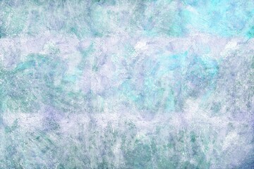 light blue abstract watercolor background, textured colorful turquoise and violet grunge wallpaper, painted stone wall