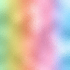 placca metallo arcobaleno