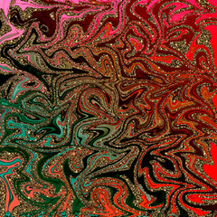 astratto designsfumatura onde rosso rosa verde