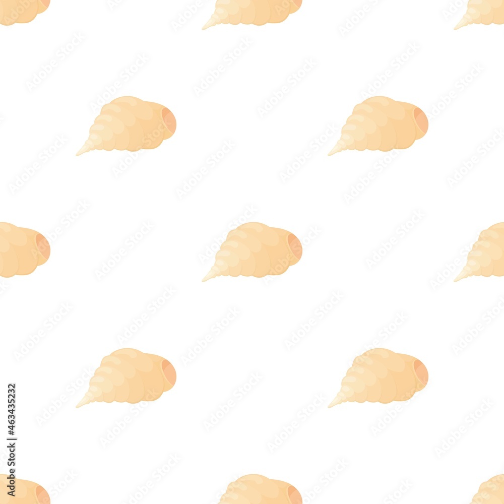 Poster seashell pattern seamless background texture repeat wallpaper geometric vector