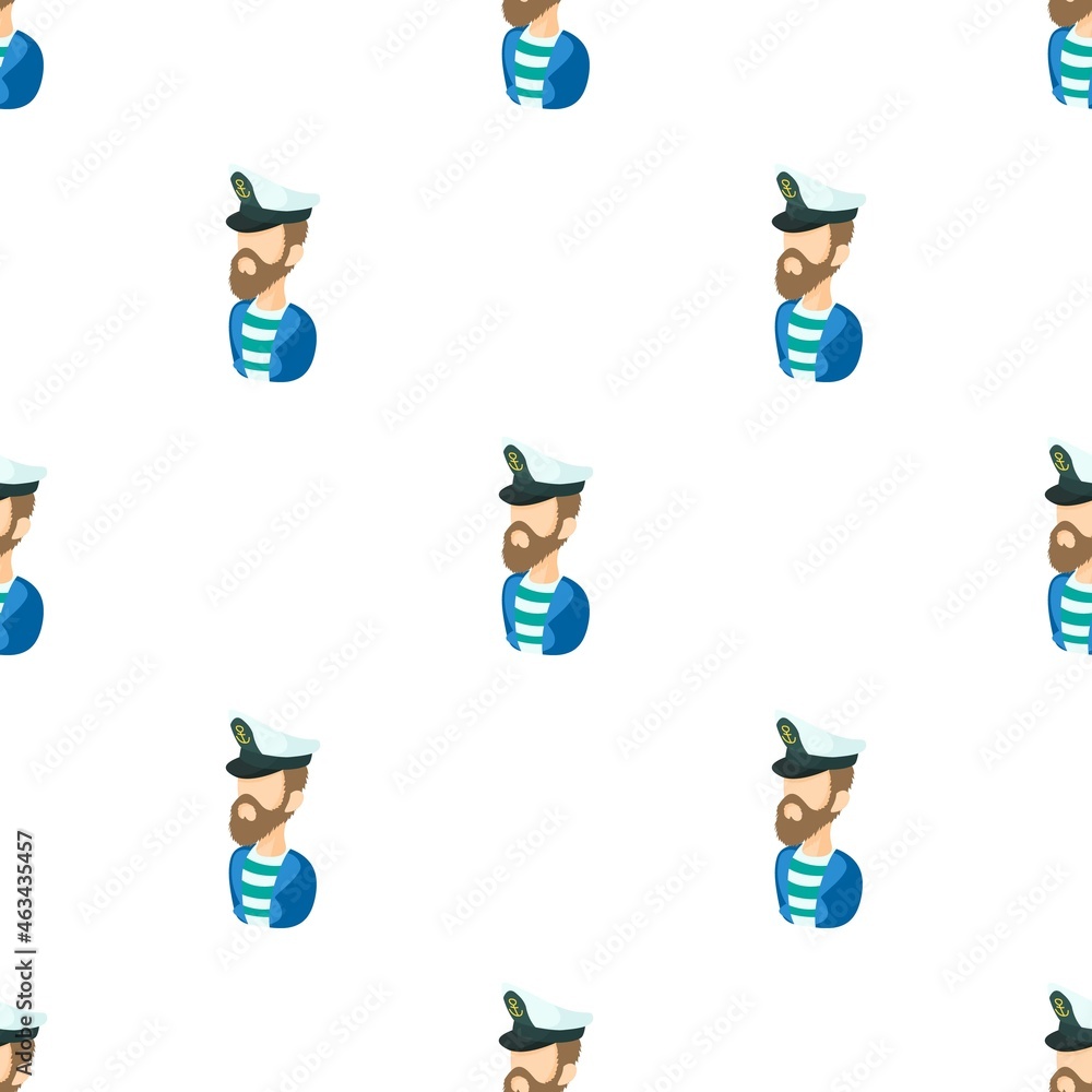 Poster Captain pattern seamless background texture repeat wallpaper geometric vector