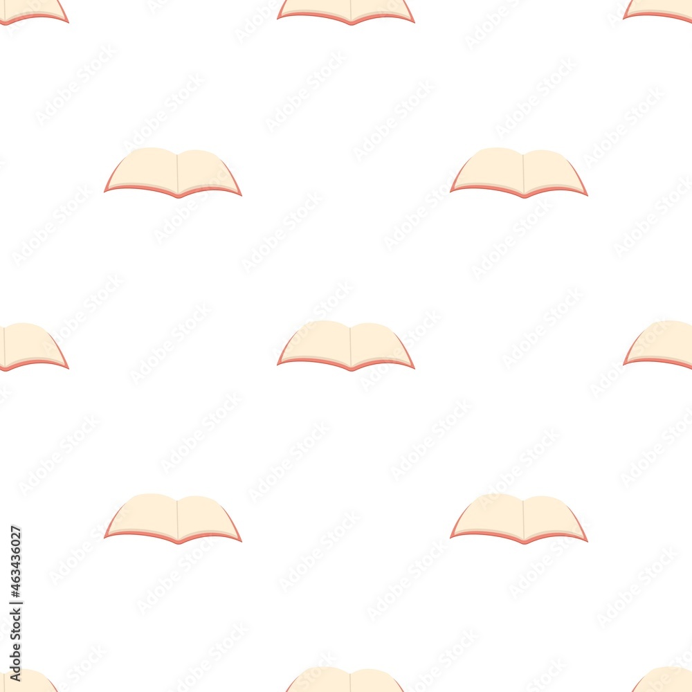 Poster blank opened book pattern seamless background texture repeat wallpaper geometric vector