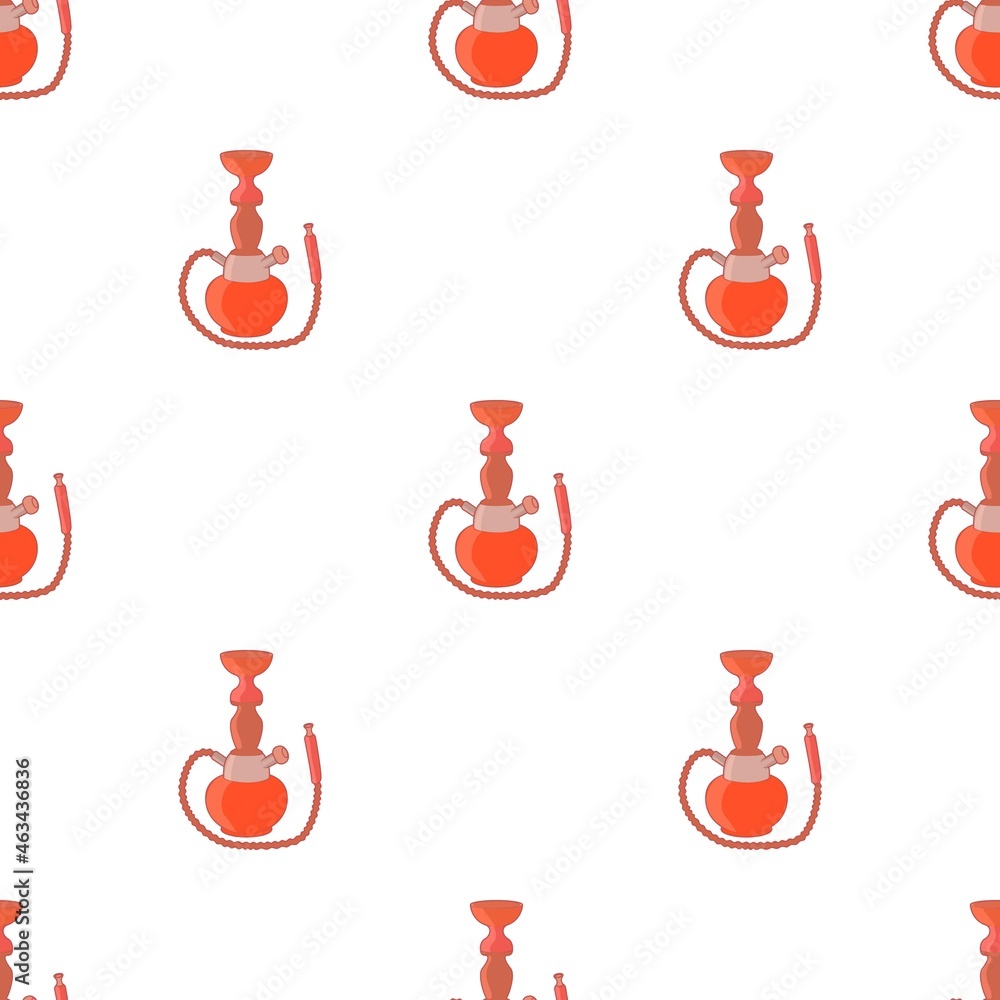 Aufkleber hookah pattern seamless background texture repeat wallpaper geometric vector