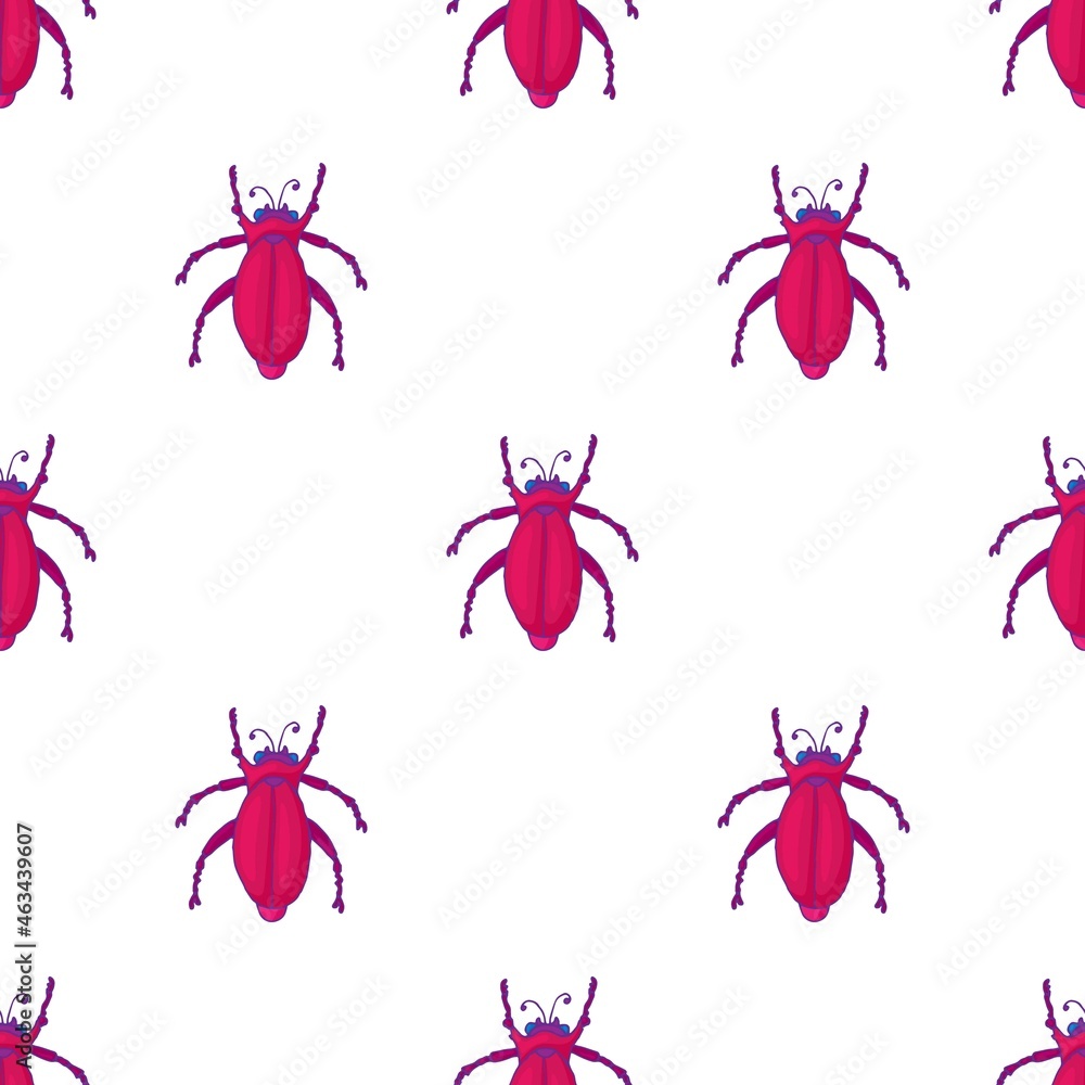 Poster insect bug pattern seamless background texture repeat wallpaper geometric vector