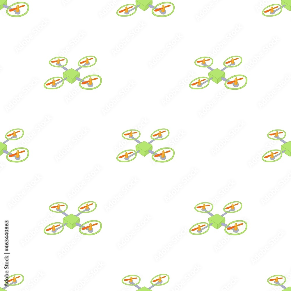 Poster quadcopter pattern seamless background texture repeat wallpaper geometric vector
