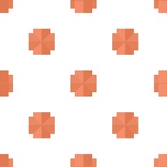 Highly detailed house building top view pattern seamless background texture repeat wallpaper geometric vector