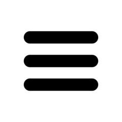 Fototapeta premium List menu icon