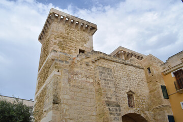 Fototapeta na wymiar Portal de San Roque en Mahón Menorca España