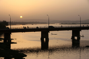Fototapeta premium Africa. Daily life.