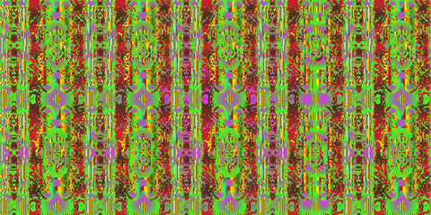 Fototapeta premium Creative patterned background for web design. Multicolor rainbow pattern. Vector illustration eps-10