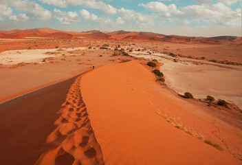 Sand desert in Namib