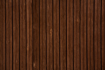 Vintage brown wood background texture with knots and nail holes.Vintage wooden dark horizontal boards.