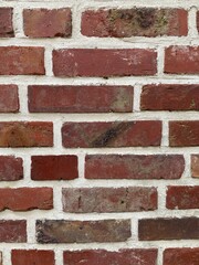 Obraz premium red brick wall