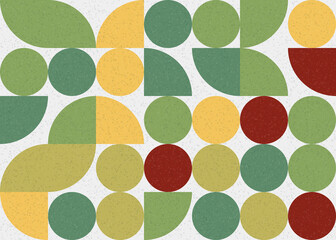 Abstract Geometric Pattern generative computational art illustration