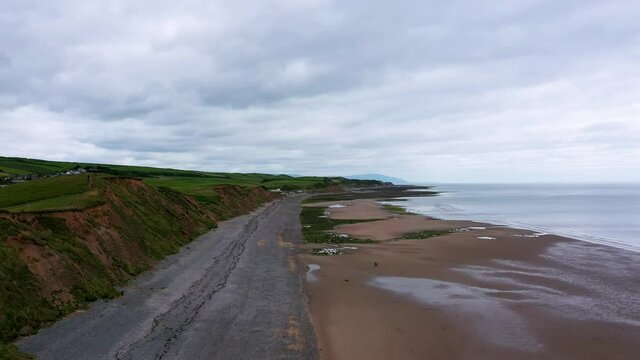 St Bees, Copeland District, Aerial Drone View