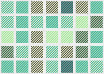 Abstract Geometric Pattern generative computational art illustration