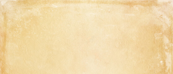 Old parchment paper. Banner texture