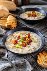 Clam Chowder with Bacon