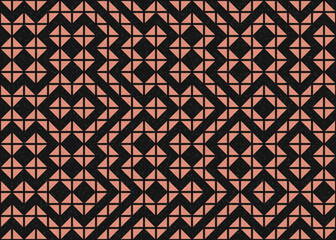 Obraz premium Abstract Geometric Pattern generative computational art illustration