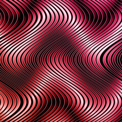 design cromato sfumatura rosso rosa mosso ondulato metalizzato