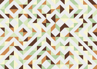 Abstract Geometric Pattern generative computational art illustration