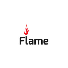 fire logo design vector. logo template